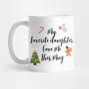 My favorite daughter gave me this mug Mug